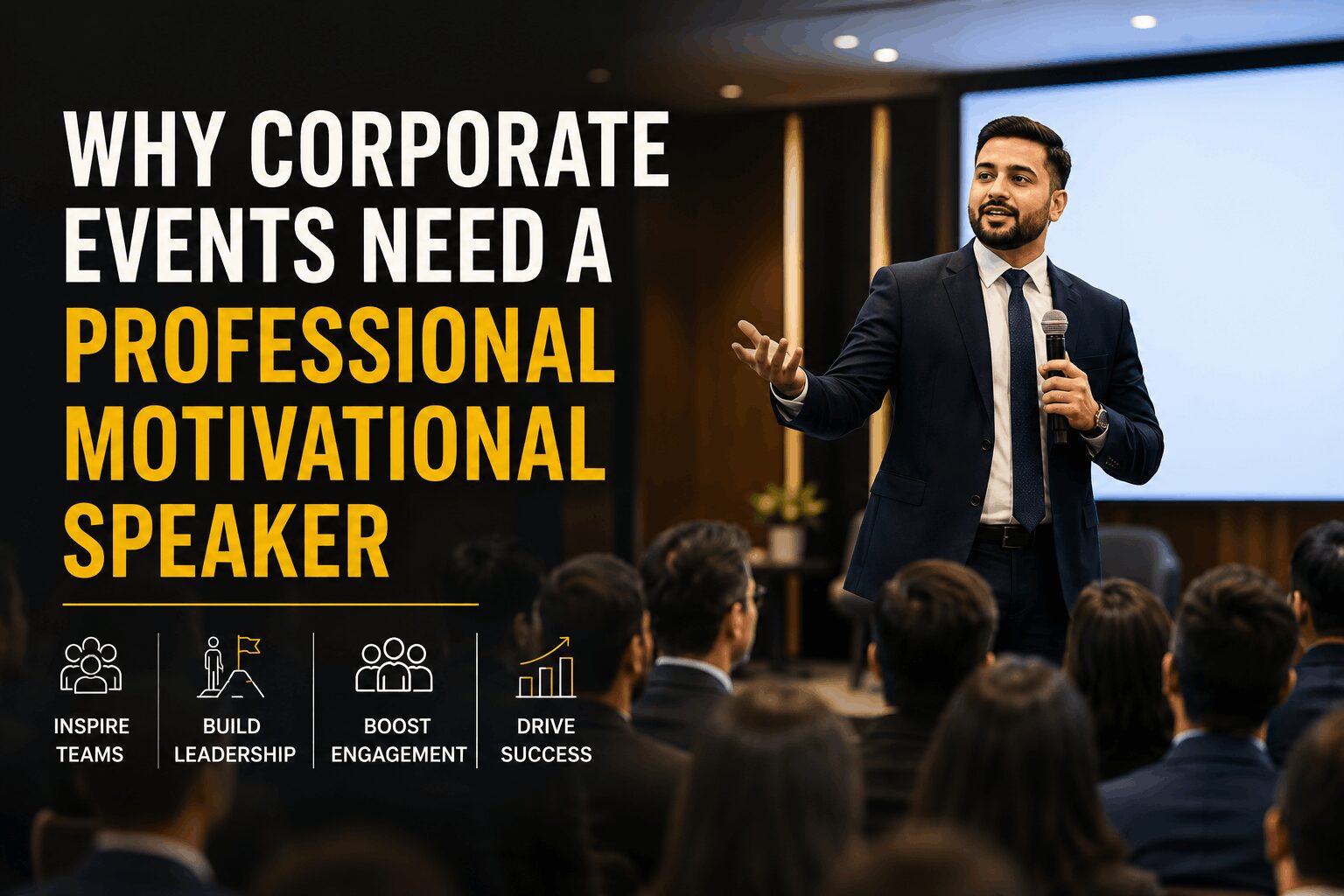 Why Corporate Events Need a Professional Motivational Speaker