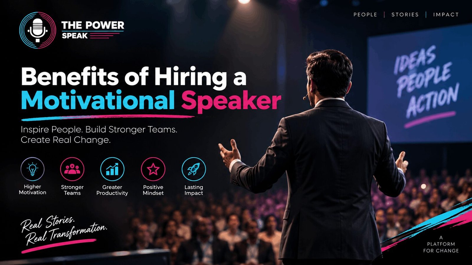 Benefits of Hiring a Motivational Speaker